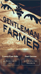 Mobile Screenshot of gentlemanfarmernyc.com